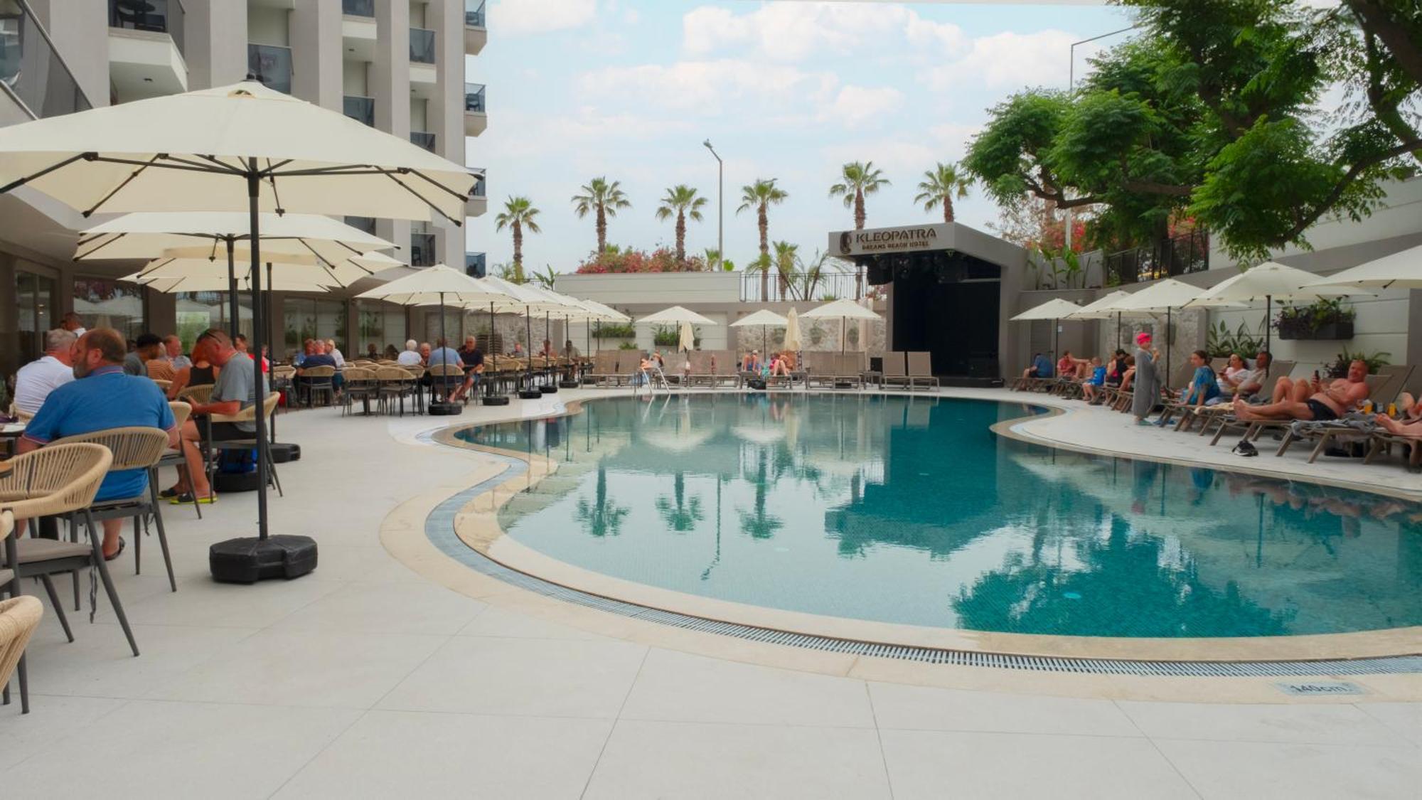 Kleopatra Dreams Beach Hotel Alanya Eksteriør bilde